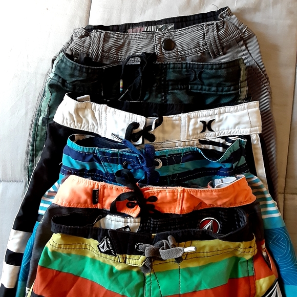 Hurley Other - 6 Name Brand Surf Shorts